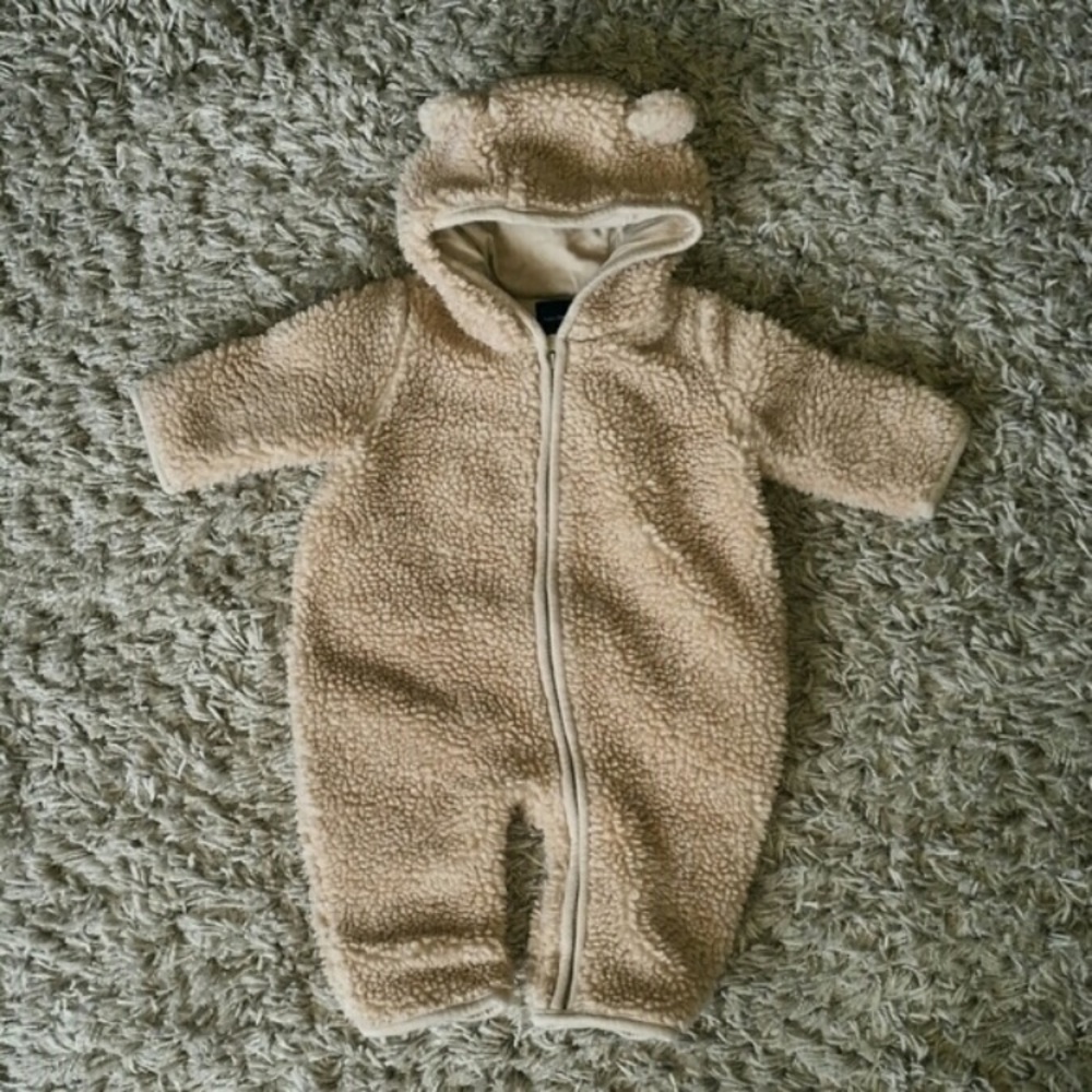BabyGap bear one piece.